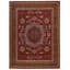 9x12 Red and Blue Turkish Tribal Rug