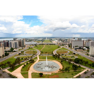 Brasilia, Federal Capital Of Brazil - Wrapped Canvas Print