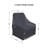 Outdoor Wicker Patio Recliner Chair Patio Cover