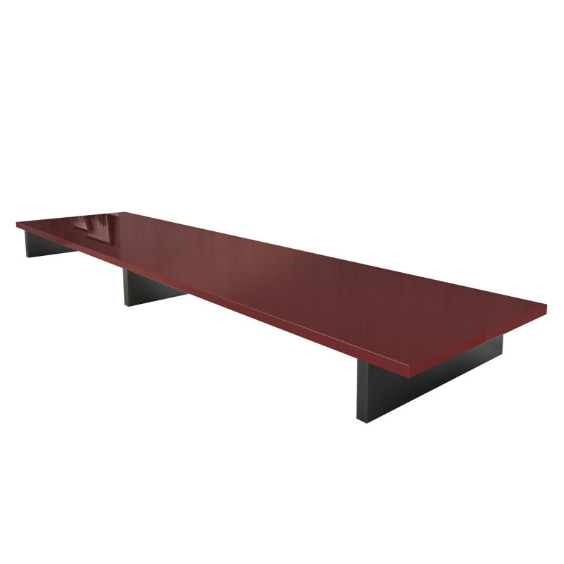 Mccready Extra Shelving, Black (matt)/Burgundy (glossy)