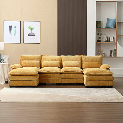 Modern Large U-Shape Sectional Sofa