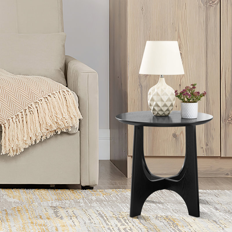 Table de bout Dalke, Noir