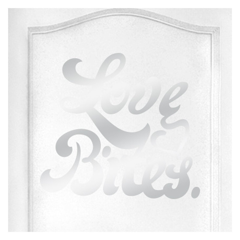 Wall Decal, Shiny Silver
