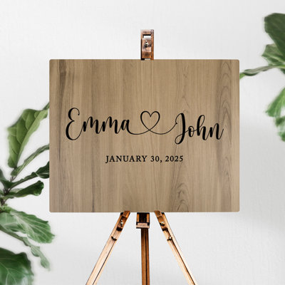 Wood Backdrops & Signs