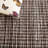 Natko Abstract Hand Tufted Wool/Cotton Striped Rug in Black/Brown-2093839778