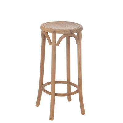 Spring / Summer 2024 Solid Wood Bar Stool with Solid Wood Frame