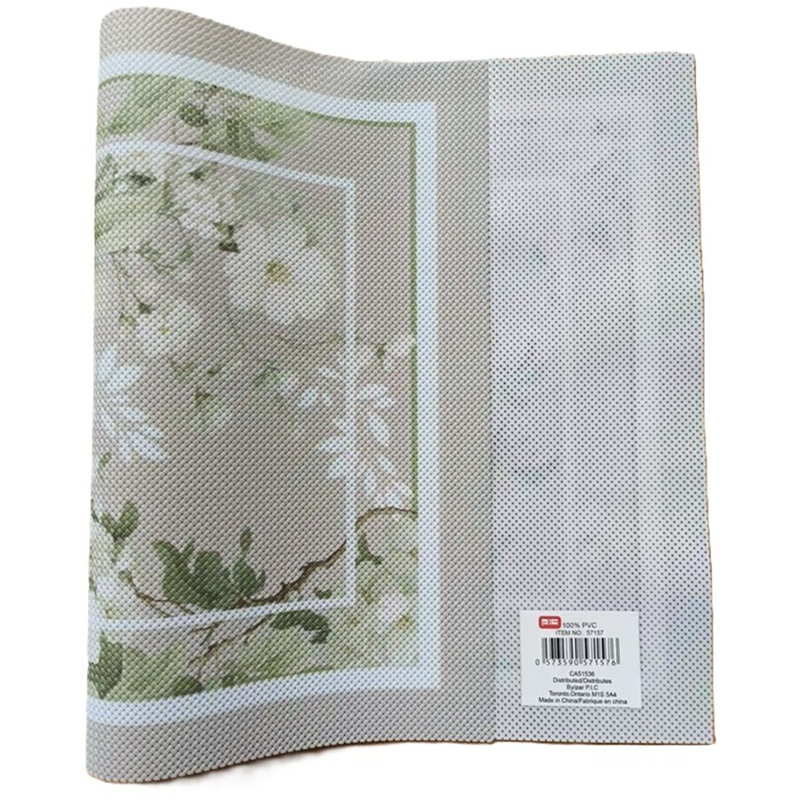 (30x45cm) Napperon floral en PVC