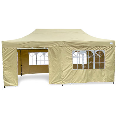 6m x 7.62m Steel Pop-Up Gazebo
