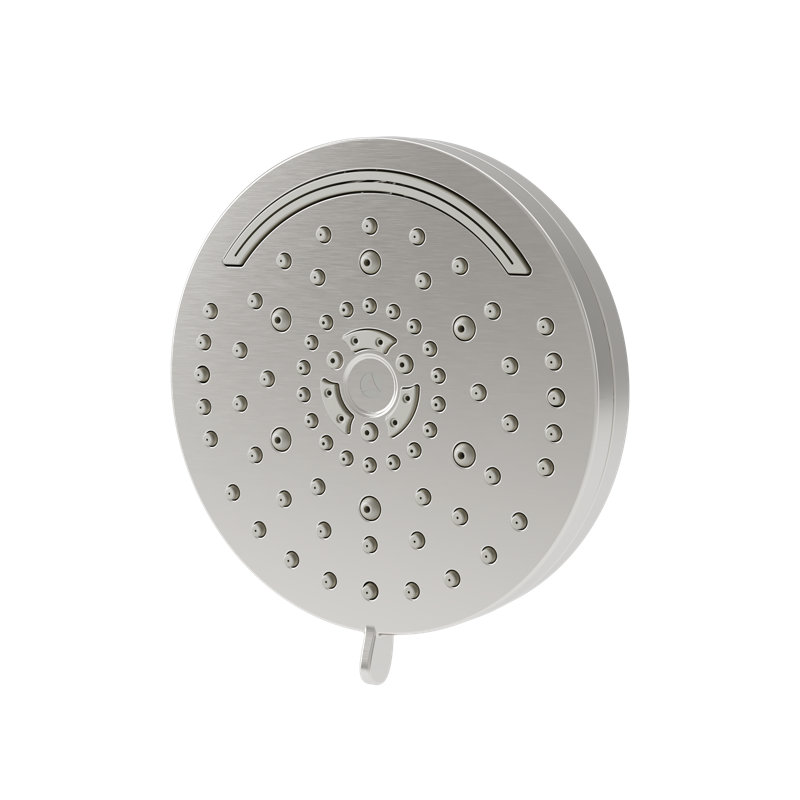 Pomme de douche multifonctionnelle 6 po, Chrome poli, 1,5 gallons par minute