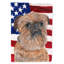 2 côtés en polyester de 2 côtés american drapeau de jardin-1288238541