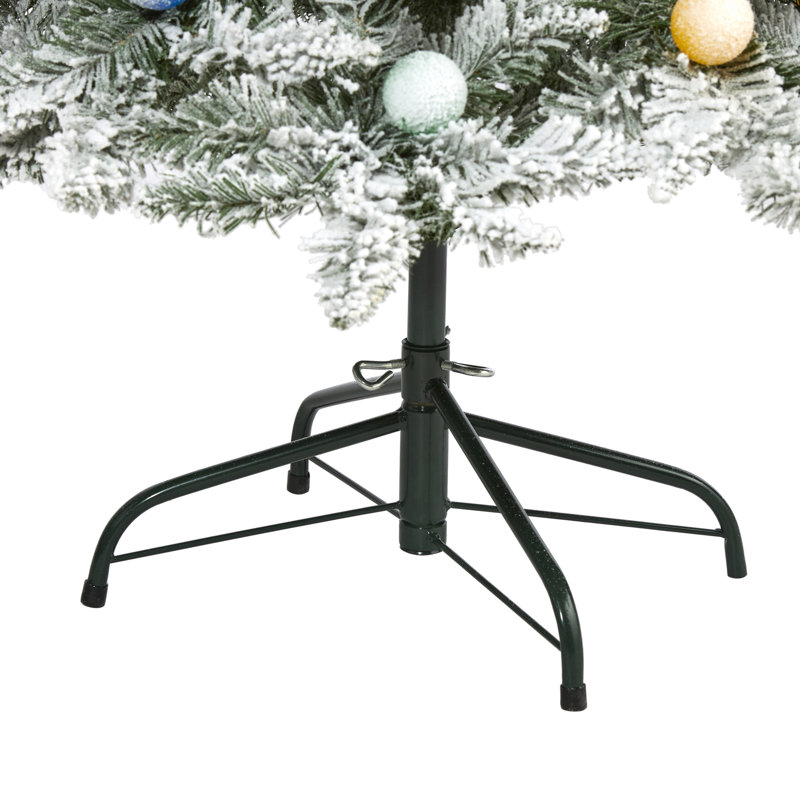 Lighted Artificial Christmas Tree, 5' H