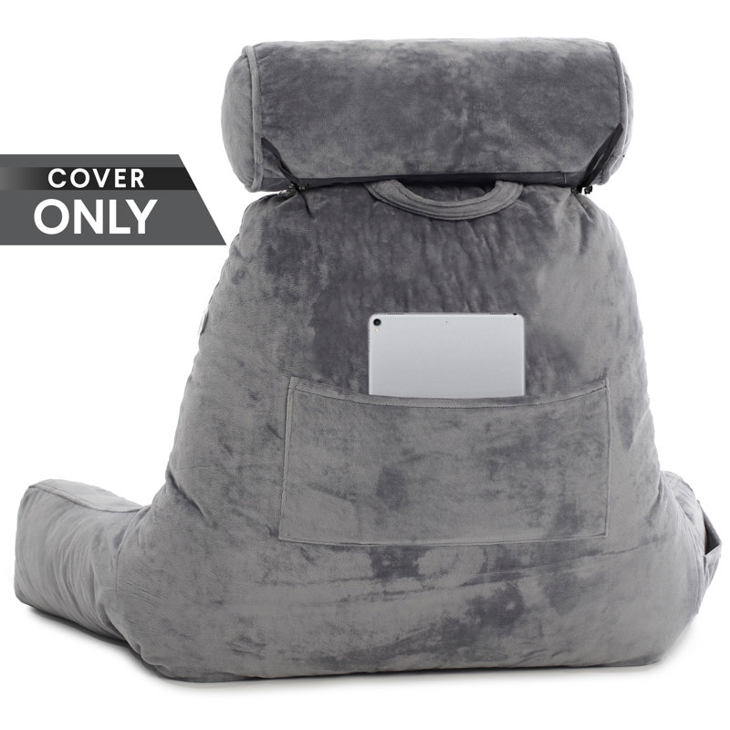 Outdoor Pillow Cover, Dark Grey