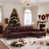 Burgundy Faux Leather selected