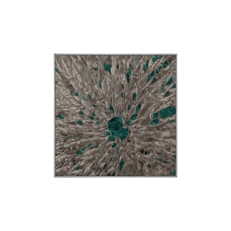 Tapis gris lavable à la machine GSIX03655, Carré 3 pi