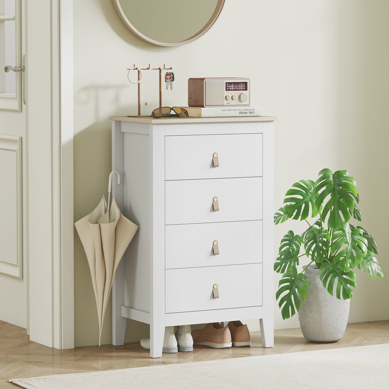60cm W Chest of Drawers, White