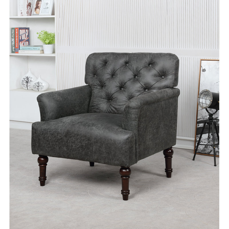 Fauteuil Wragby, Gris foncé