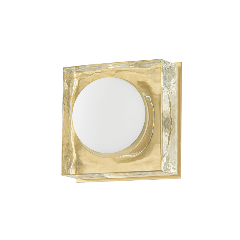 1 - Light Wallchiere, Aged Brass