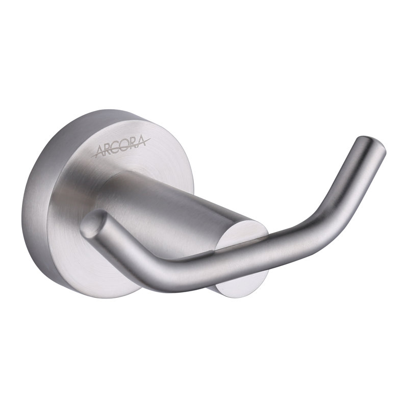 Mounting Towel Hook, Brushed Nickel