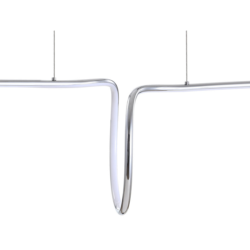 Cumby 1 - Light LED Pendant, Chrome