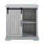 Desserte d'appoint de 32 po avec porte coulissante Stotfold-747242501