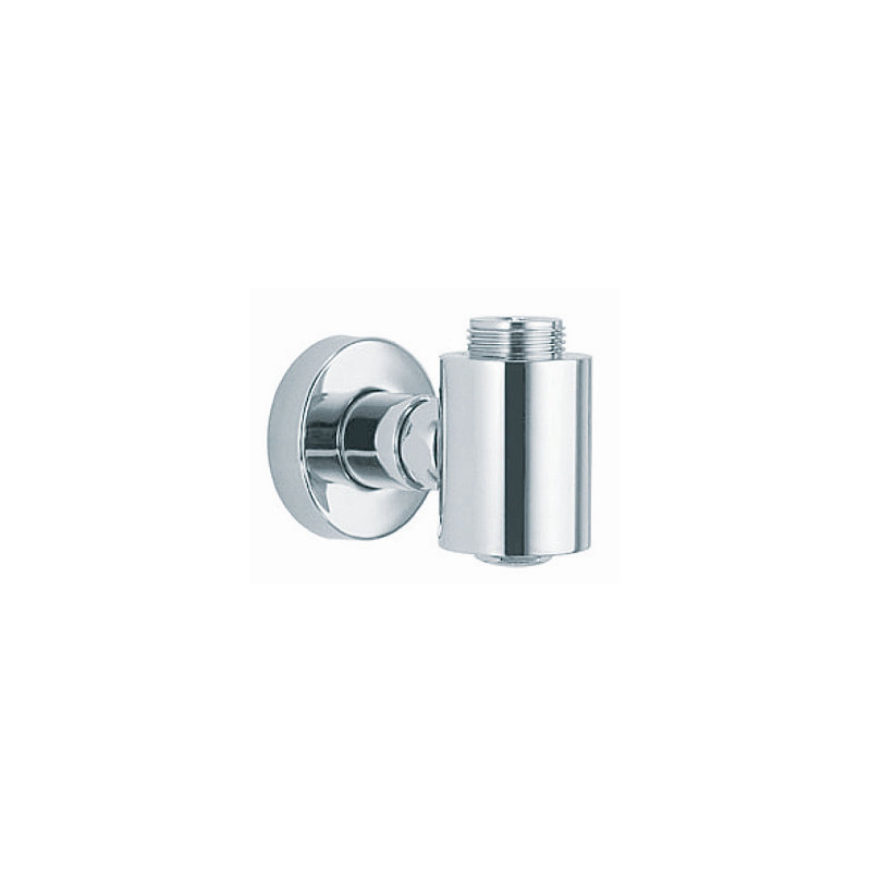 Union de mur de douche, Chrome