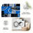 1PC Geometric Abstract Contemporary Blue Black Grey Circle Stripe area rugs for Living Room, Soft and Comfortable, Suitable for all seasons, easy-to-maintain, machine washable Indoor floor mat, Under Table suitable for dining room, bedroom, entryway,-129596303
