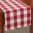 Amair Rectangular Plaid Table Runner-1019017605-1019017604