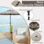 250 cm Patio Umbrella Outdoor Heavy Duty Market Umbrella-1035017926-1035085363