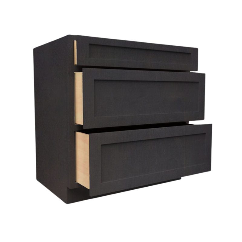 Armoire de base standard H 34,5 po, L 21 po x H 34,5 po, Shaker ardoise moderne