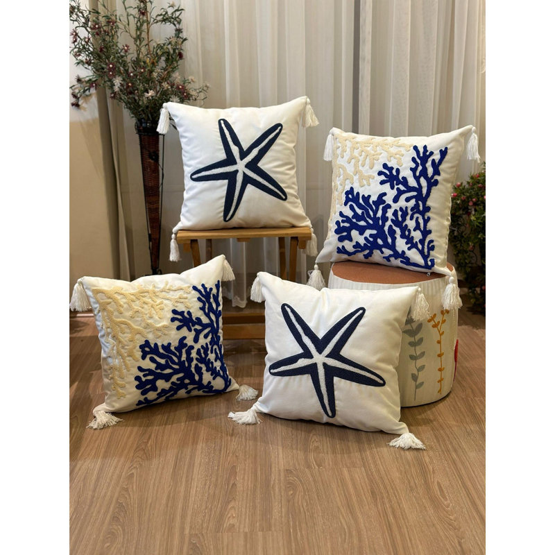 Davina Square Euro Cushion Cover