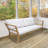 Bodie Acacia Patio Loveseat