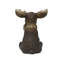 Statue de jardin orignal assis