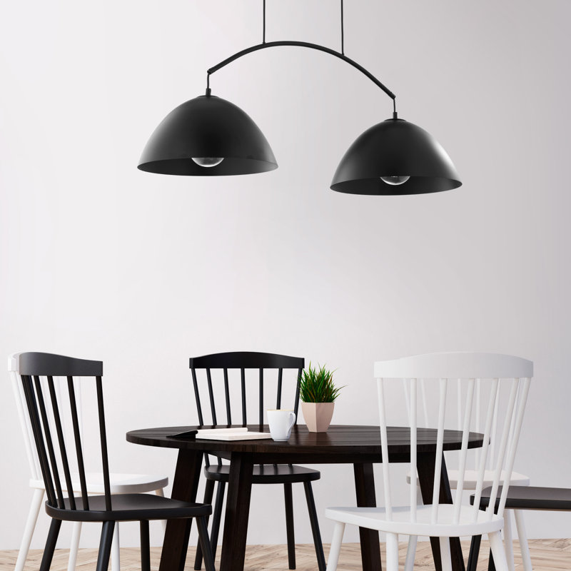 Faro 2 - Light Kitchen Island Pendant, Black