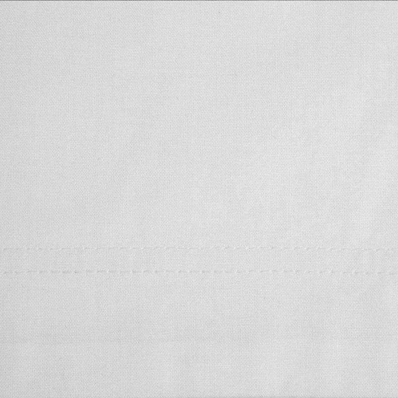 Grae Cotton Solid Colour Duvet Cover Set with Pillowcases, Kingsize - 2 Pillowcases (70 x 80 cm), White