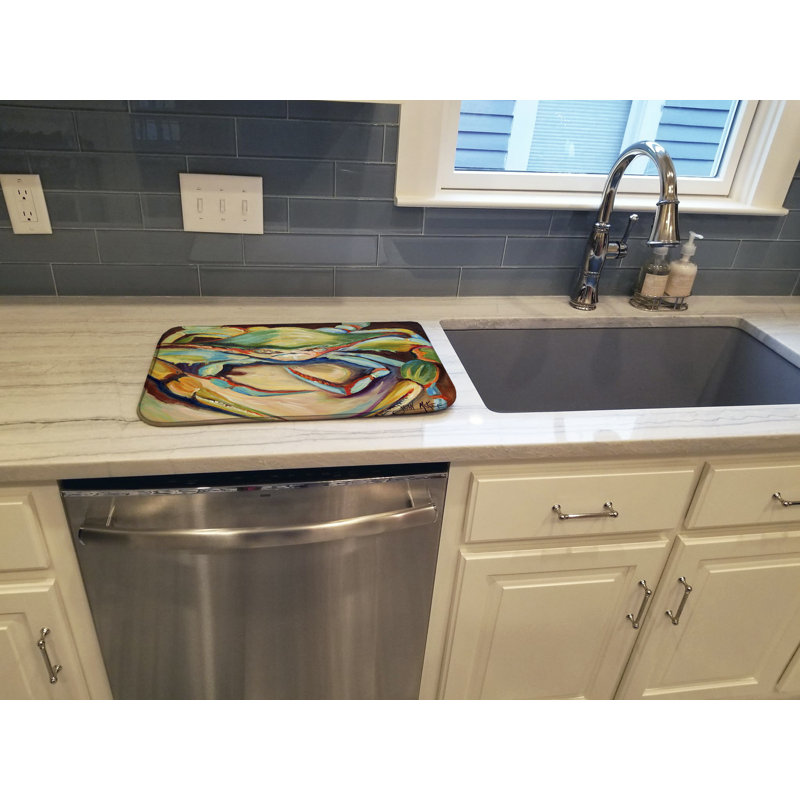 Tapis de séchage crabe