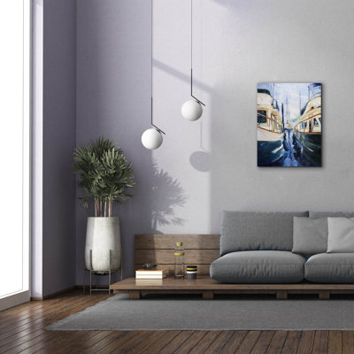'Grand Banks' by Curt Crain Canvas Wall Art