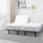 Zero Gravity Adjustable Bed with Massage and Wireless Remote, 8'' Memory Foam Mattress Include-2146416434