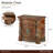 Villa Valencia Wood Bedside Chest