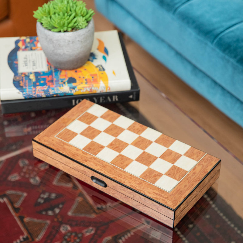 Ensemble 8 pièces multi-jeux, Brun