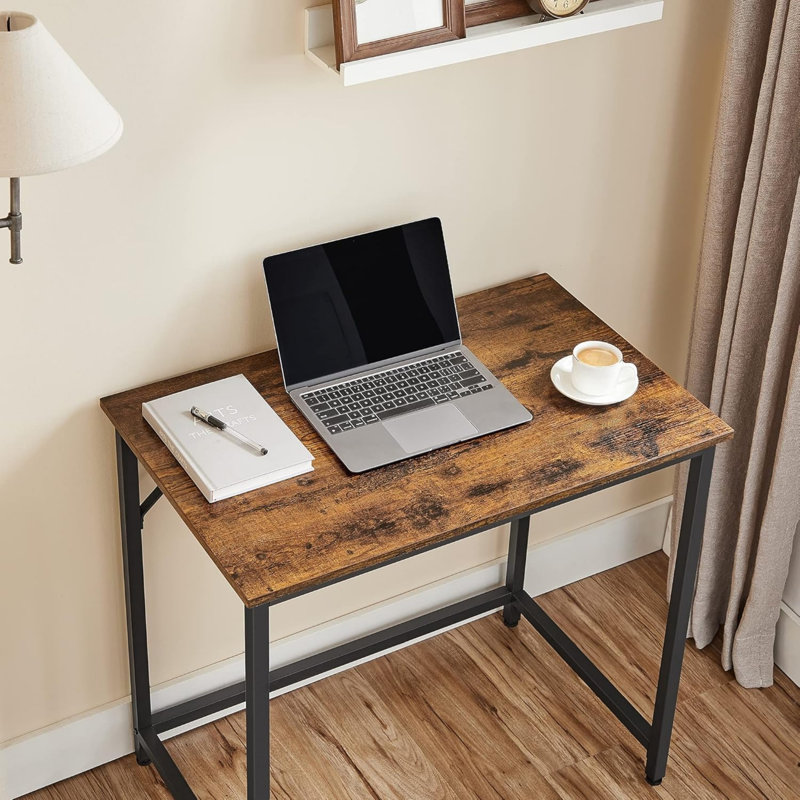 MDF Steel Writing Desk, 76 cm H x 80 cm W x 50 cm D