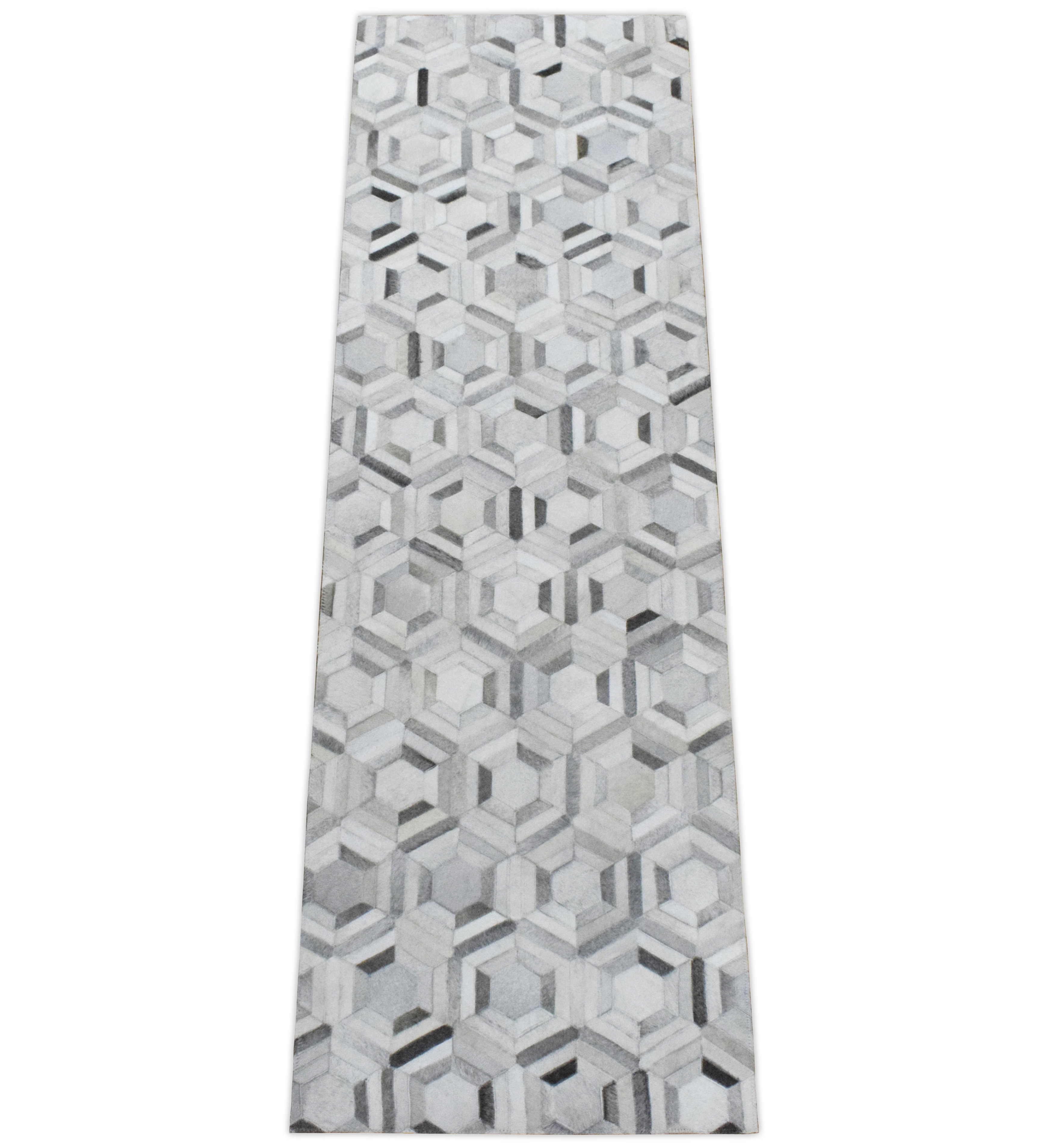 Foundry Select Fredegaest Geometric Handmade Flatweave Leather Area Rug ...