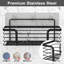 Suction Stainless Steel Shower Caddy