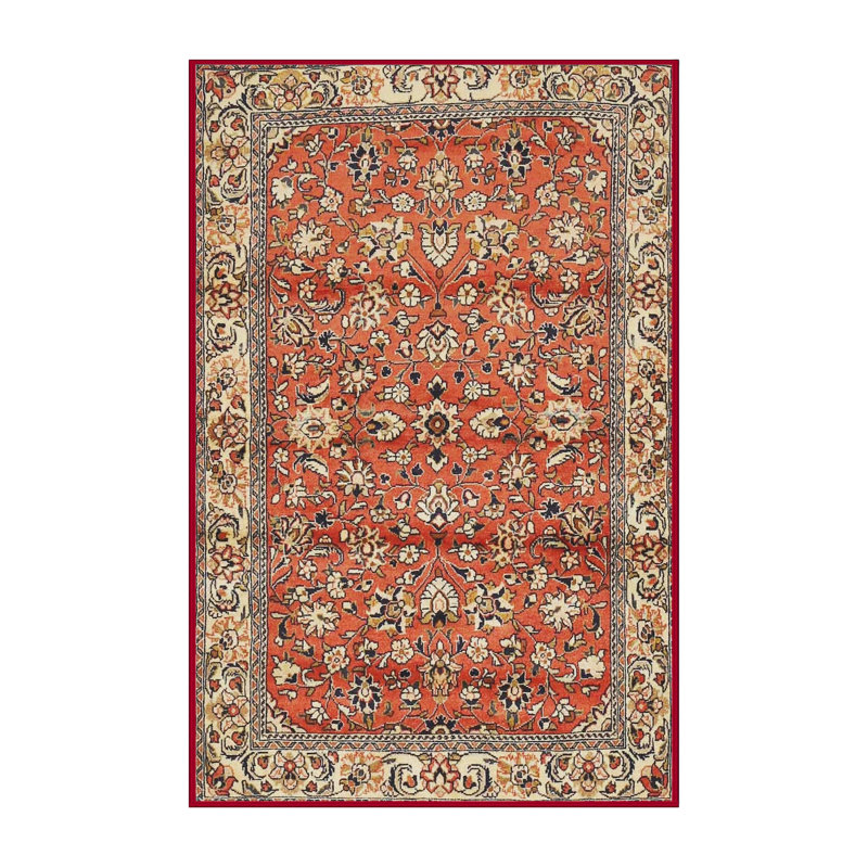 Oriental Indoor Rug, Rectangle 6' x 9'