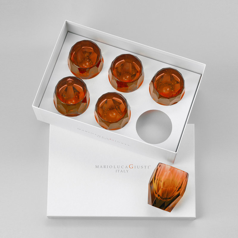 Verre Milly, Ambre