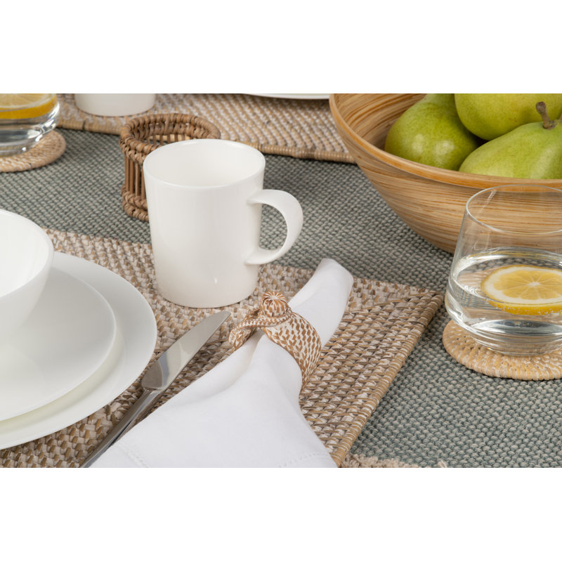 Rond de serviette Bavan, Latté