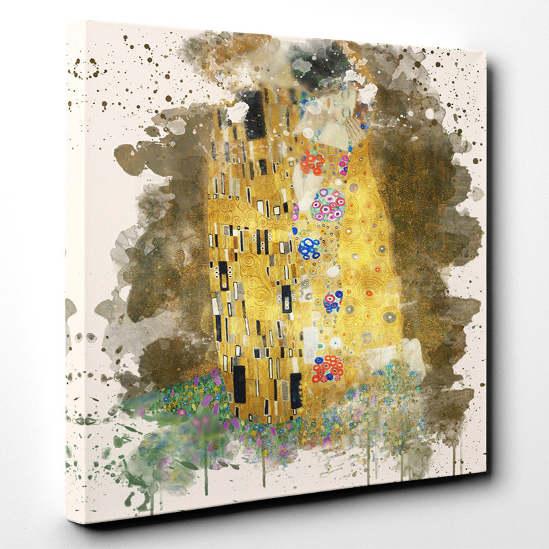 Gustav Klimt - Wrapped Canvas Print, 35cm H x 35cm W