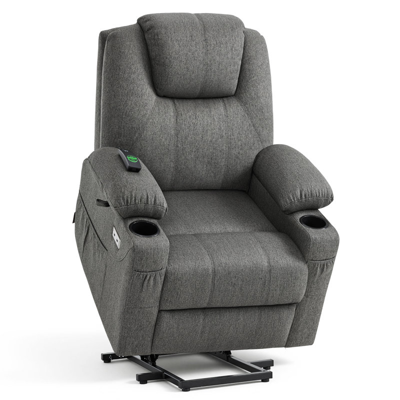 Petit fauteuil inclinable électrique Antaysia, Gris foncé