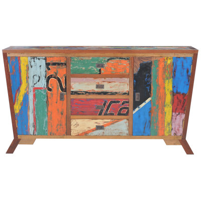 Marina Del Rey Solid Wood Freestanding Bathroom Cabinet