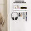 Metal Wall Organizer with Key Hooks-2008442520