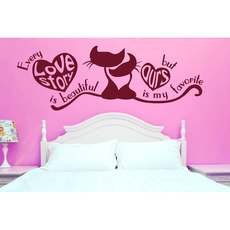 Wall Decal, Burgundy